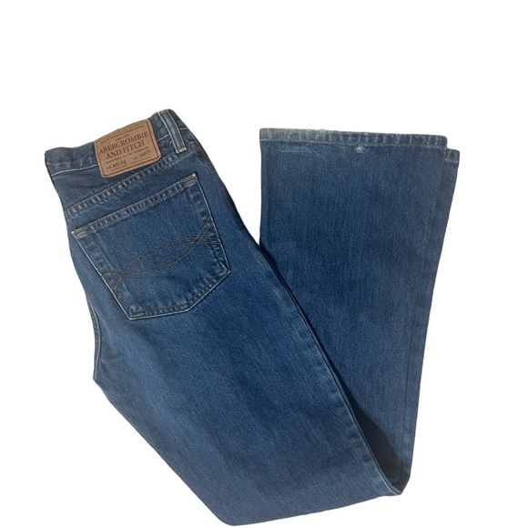 ABERCROMBIE &FITCH, 6R, BUTTON FLY, FLARE, 5 POCKET JEANS. - Picture 8 of 10